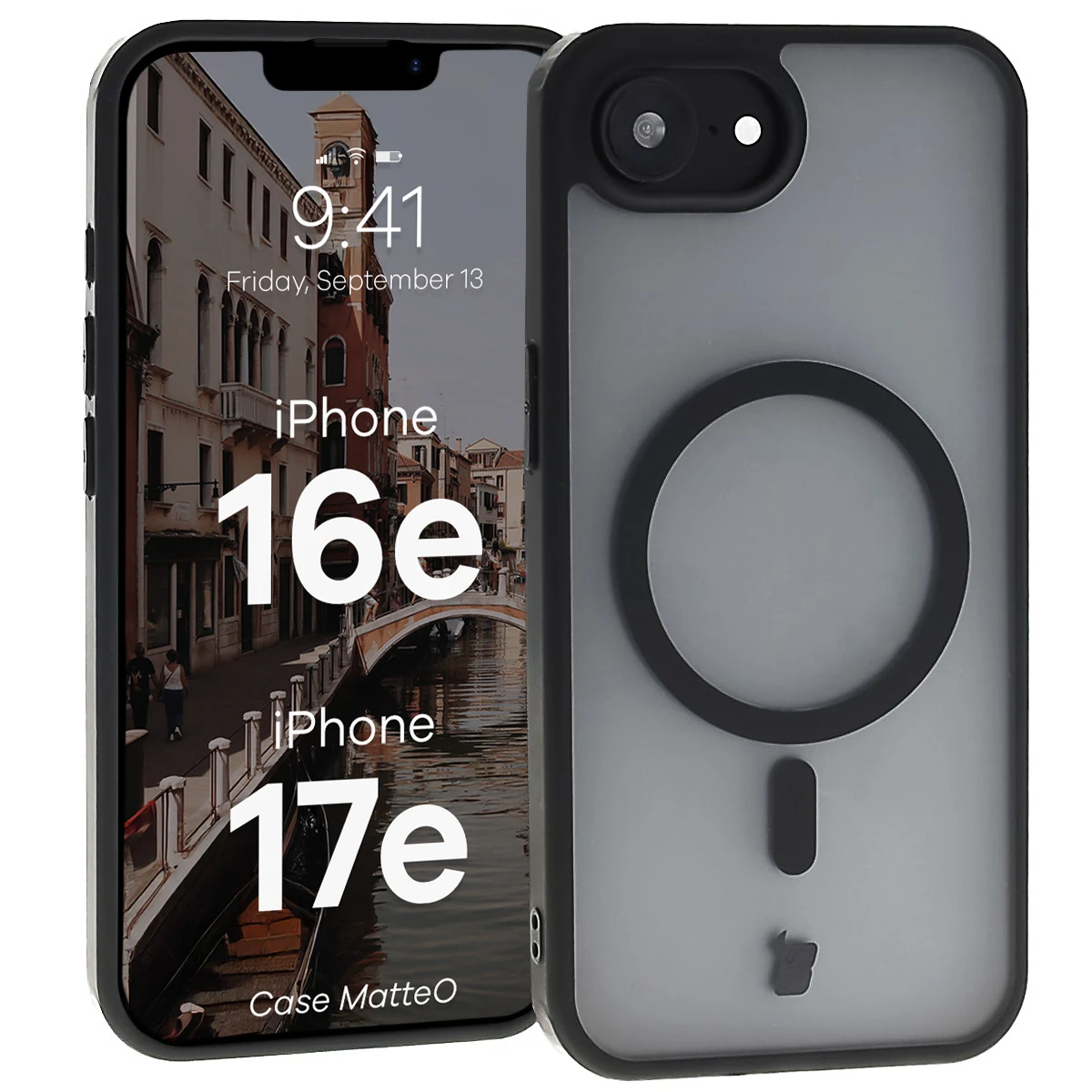 Matowe etui Bizon Case MatteO do Apple iPhone 17e/16e